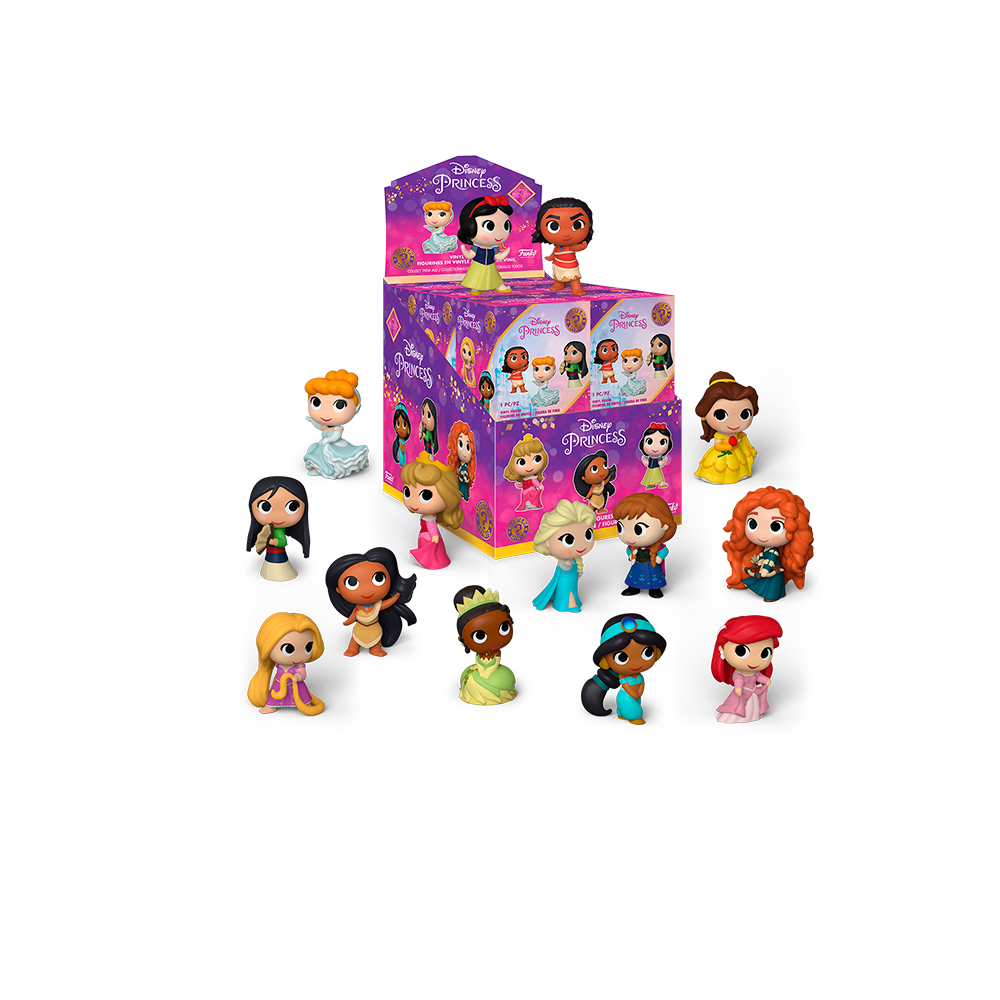 Mystery Mini: Princesas Disney  Universo Funko, Planeta de cómics/mangas,  juegos de mesa y el coleccionismo.