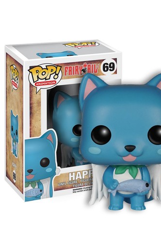  Funko POP Anime: Fairy Tail Happy Action Figure : Toys & Games