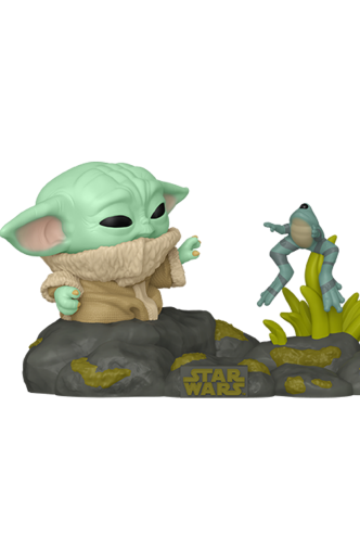 Pop! Star Wars: The Mandalorian - Din Grogu w/ Frog