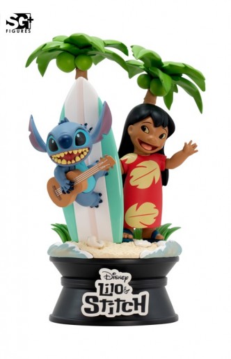 Lilo & Stitch - Figura SG+ 61 Surfboard Disney Lilo & Stitch