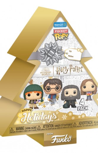 Pocket Pop! Harry Potter - Tree Holiday Box 4pk