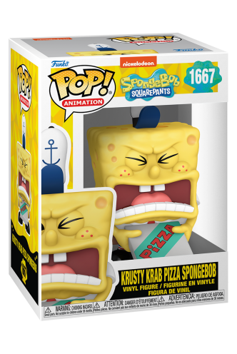 Pop! Animation: SpongeBob Squarepants - Krusty Krab Pizza SpongeBob