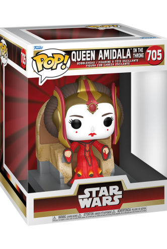 Pop! Deluxe: Star Wars: Episodio I La Amenaza Fantasma - Queen Amidala on Throne