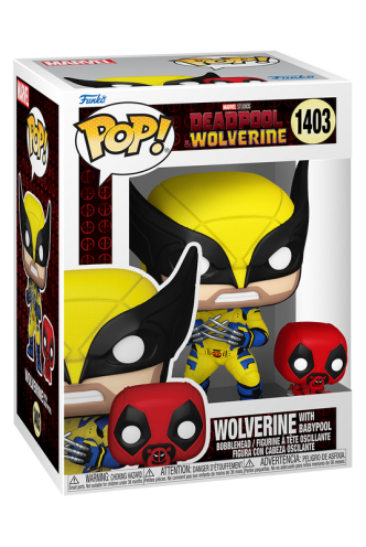 Pop! Marvel: Deadpool 3 - Wolverine w/ Babypool