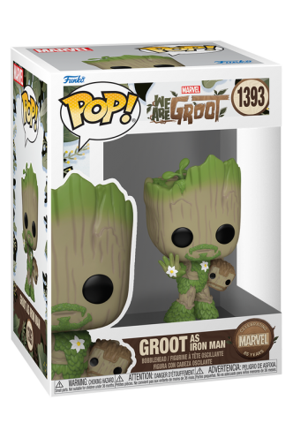 Pop! Marvel: We are Groot - Groot as Iron Man