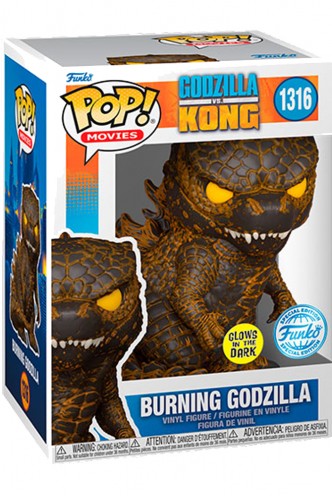 Pop! Movies: Godzilla Vs Kong - Burning Godzilla (GITD)