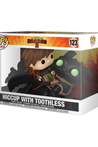 Pop! Rides Deluxe: How to Train Your Dragon 2 - Hiccup w/ Toothless