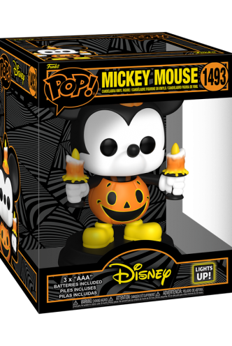 Pop! Super: Disney - Mikey Mouse in Pumpkin Costome (Light Up!) 6"