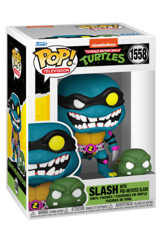 Pop! Television: Teenage Mutant Ninja Turtles- Buddy Slash with Pre-Mutated Slash