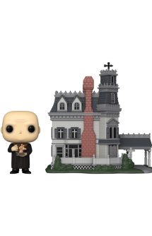 Pop! Town: The Addams Family - Uncle Fester & Addams Family Mansion