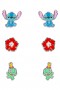 Lilo & Stitch -  Lilo & Stitch 3 Pairs of Studs Earrings