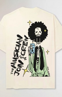 One Piece - Made in Japan The Musician Sand T-Shirt