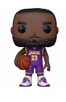 Pop! NBA: Lakers - LeBron James (Purple Jersey) 10"